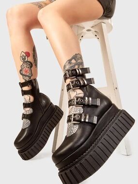 Lamoda Chunky Platform Creeper Boots
